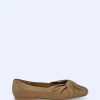Adolfo Dominguez Zapatos>Bailarina En Napa Camel