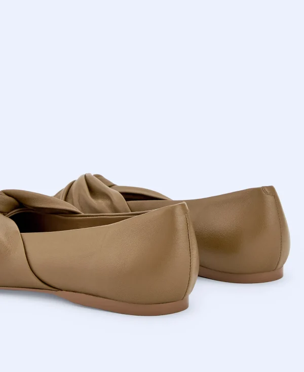 Adolfo Dominguez Zapatos>Bailarina En Napa Camel