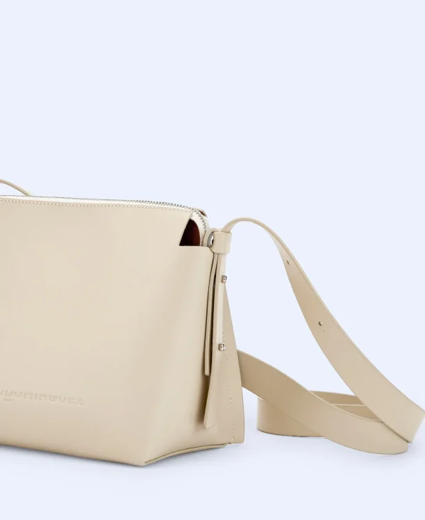 Adolfo Dominguez Bolsos>Bandolera Made In Spain En Piel Crudo