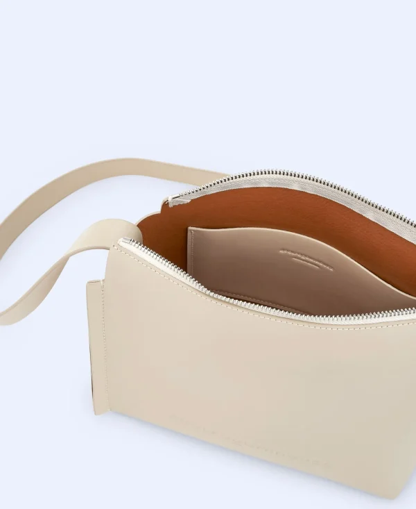 Adolfo Dominguez Bolsos>Bandolera Made In Spain En Piel Crudo