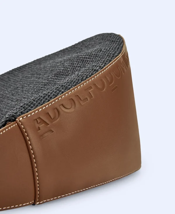 Adolfo Dominguez Bolsos>Bandolera Mediana En Tejido Trenzado Negro