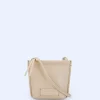 Adolfo Dominguez Bolsos>Bandolera Pequena Textura Grano Crema