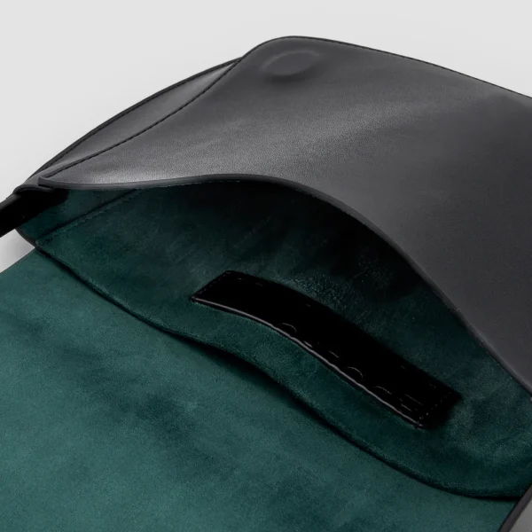 Adolfo Dominguez Bolsos>Bolso Bandolera En Vaqueta Negro