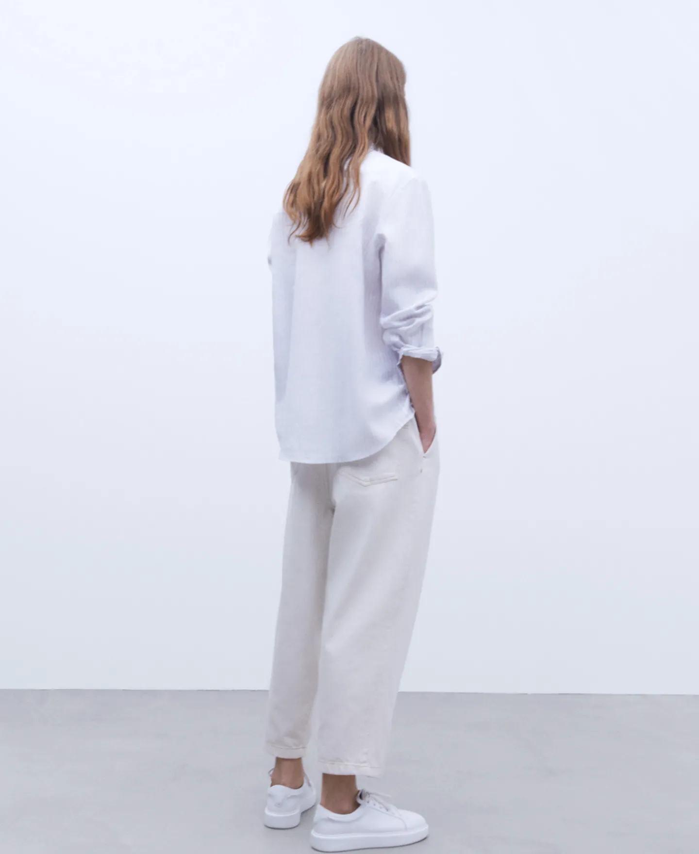 camisa_cuello_mao_en_lino_2-4.webp Adolfo Dominguez Camisas>Camisa Cuello Mao En Lino Europeo Rayas Blanco/Azul