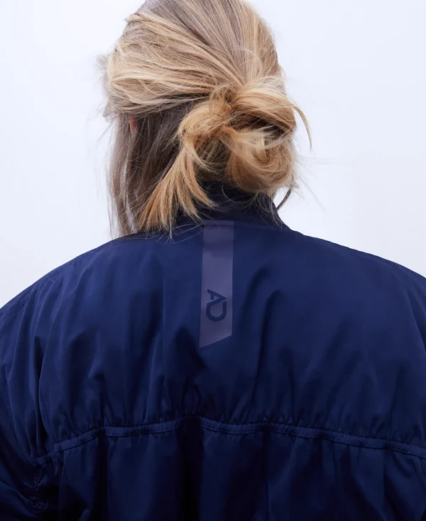 Adolfo Dominguez Abrigos Y Chaquetas>Chaqueta Bomber Acolchada Azul Oscuro