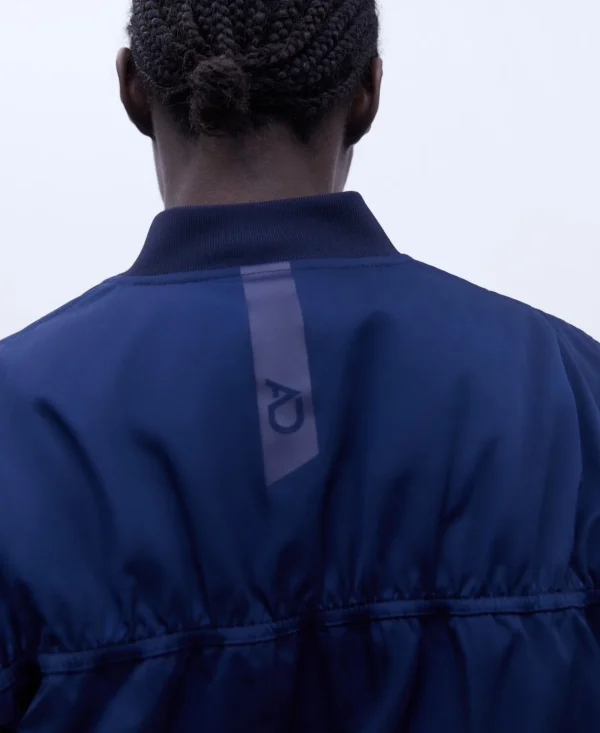 Adolfo Dominguez Abrigos Y Chaquetas>Chaqueta Bomber Acolchada Azul Oscuro