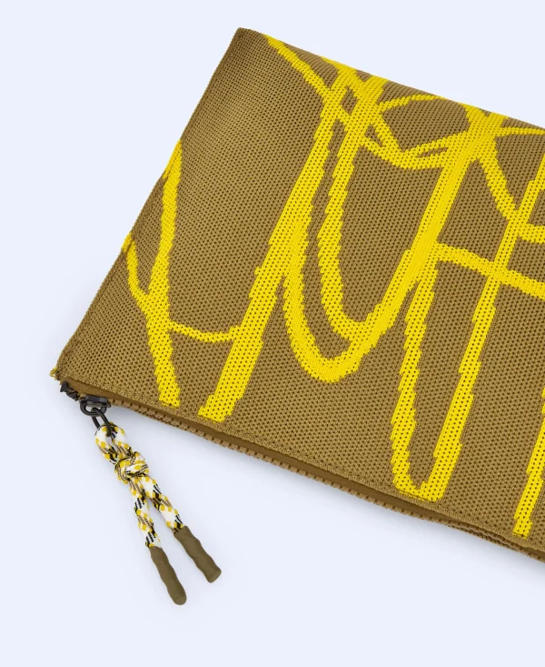 Adolfo Dominguez Bolsos>Clutch Plano En Punto Naranja