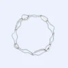 Adolfo Dominguez Bisutería>Collar Eslabones En Zinc Plata