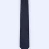 Adolfo Dominguez Corbata>Corbata Lunares Simetricos Azul Marino