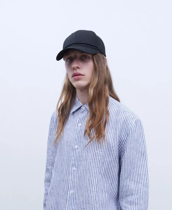 Adolfo Dominguez Gorras>Gorra Seis Paneles Azul Marino