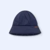Adolfo Dominguez Sombreros>Gorro Bucket Reversible Azul Marino