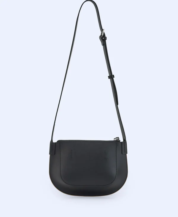 Adolfo Dominguez Bolsos>Mini Bandolera Tricolor En Piel Vaqueta Multicolor