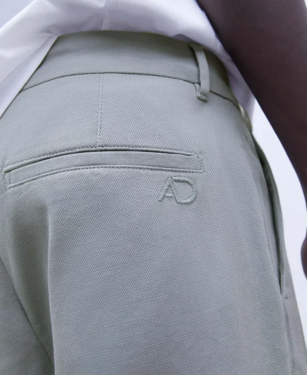 Adolfo Dominguez Pantalones>Pantalon Chino Holgado Con Pinzas Gris Claro