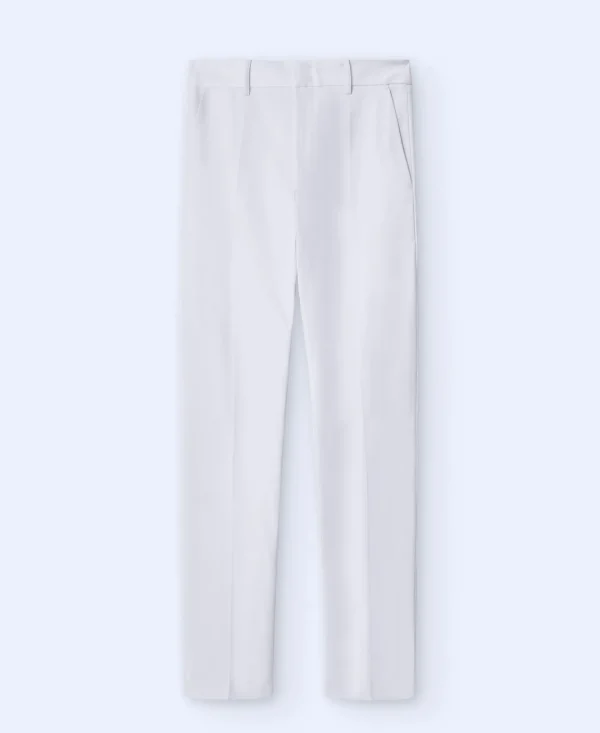 Adolfo Dominguez Pantalones>Pantalon Corte Recto Beige