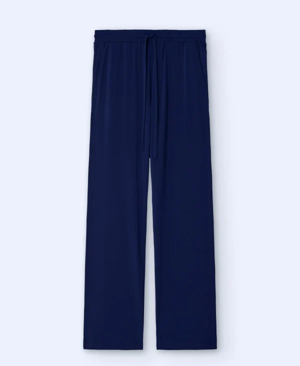 Adolfo Dominguez Pantalones>Pantalon Jogger Azul Marino