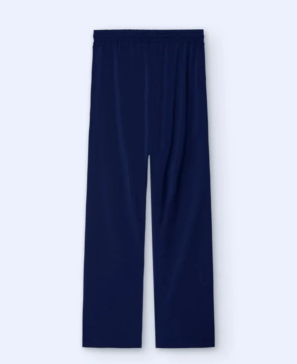 Adolfo Dominguez Pantalones>Pantalon Jogger Azul Marino