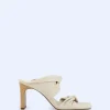 Adolfo Dominguez Zapatos>Sandalia De Tacon En Piel Crudo