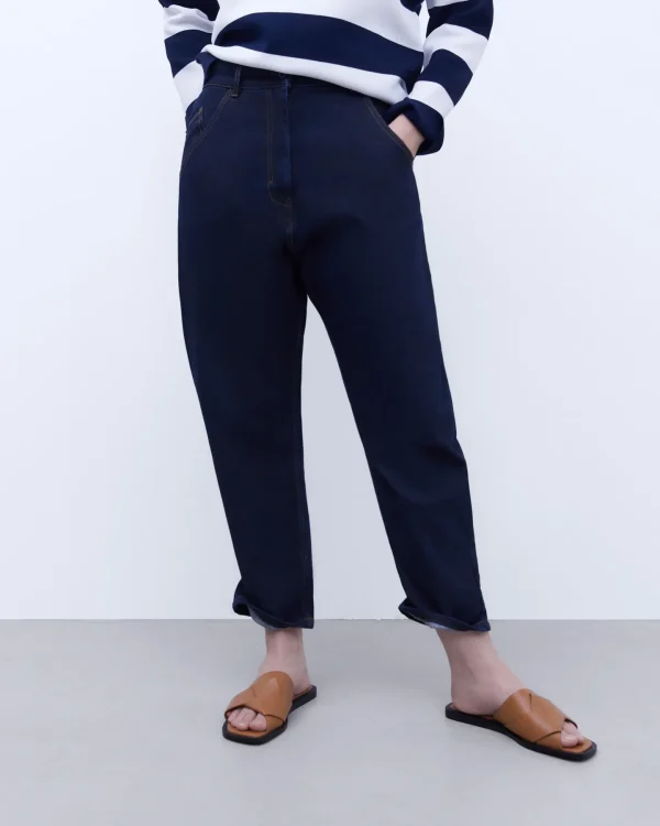 Adolfo Dominguez Zapatos>Sandalia Plana En Piel Cuero
