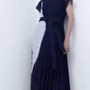 Adolfo Dominguez Vestidos Y Monos>Vestido En Crinkle Estampado Blanco/Azul