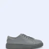 Adolfo Dominguez Zapatos>Zapatilla Basica En Piel Responsable Gris Claro